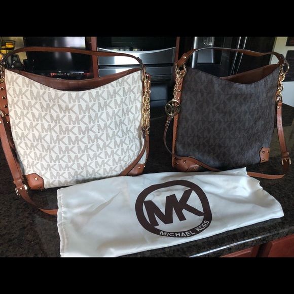 Michael Kors hobo/crossbody bag. BROWN ONLY.